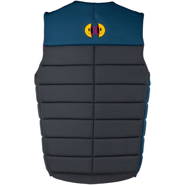 2026 Ronix Mens Purple Haze Impact Vest R25V-IMP-PUR - Psychedelic Blue / Grey